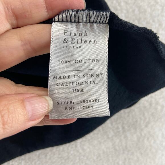 Frank & Eileen Black French Tee Size XS - Picture 6 of 6